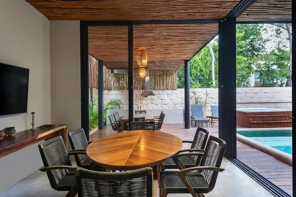 Premium 4Br Villa, Private Pool, Jacuzzi, Gated Tulum Villa