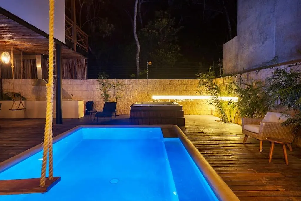 Premium 4Br Villa, Private Pool, Jacuzzi, Gated Tulum